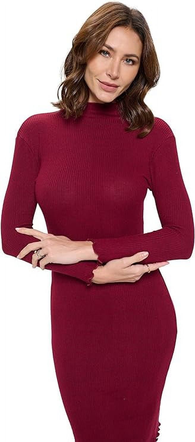 princess polly baby blue dress Long Sleeve Pleated Bodycon Dress In Redberry main image 0