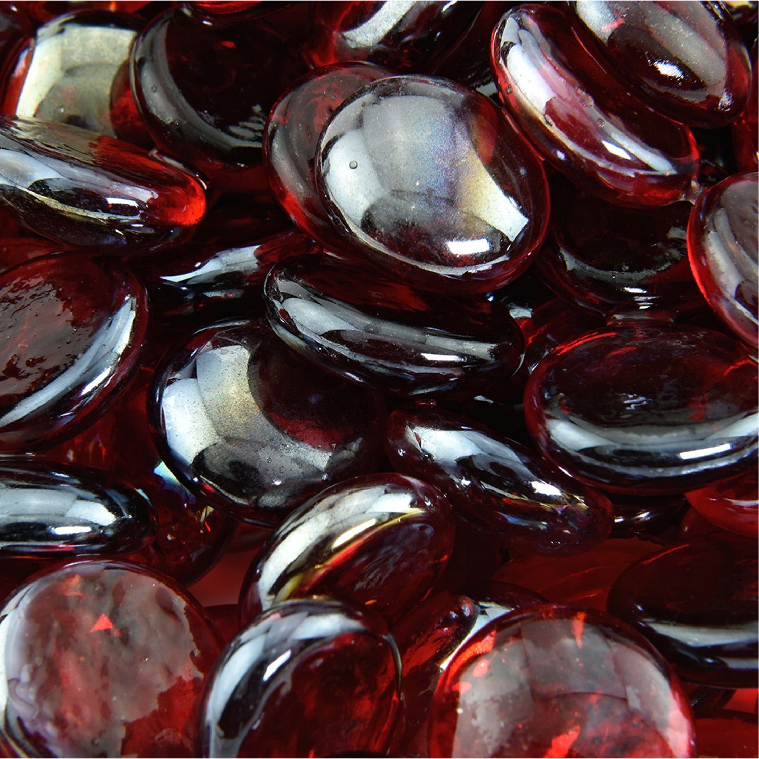 Ruby Fire Set Ruby Fire Pit Glass Beads | 3/4
