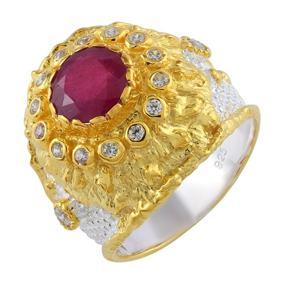 Ruby Gemstone Ring