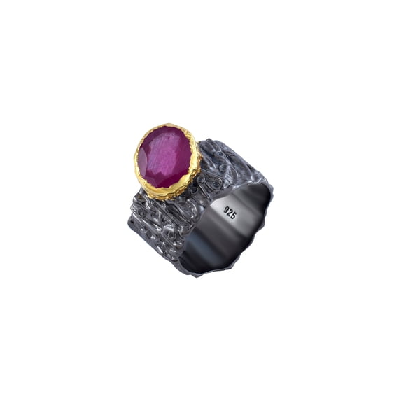 Ruby Gemstone Ring
