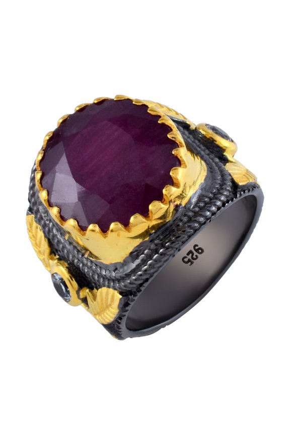 Ruby Gemstone Ring