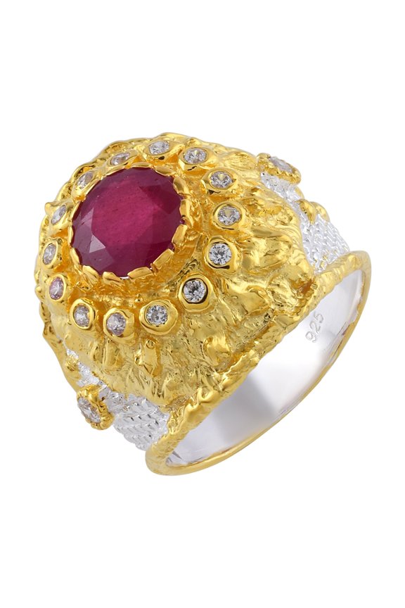 Ruby Gemstone Ring
