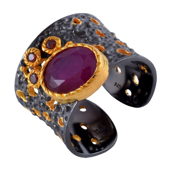 Ruby Gemstone Ring
