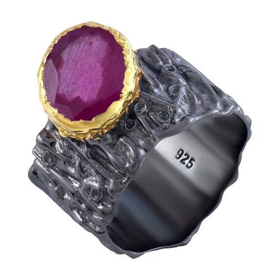 Ruby Gemstone Ring