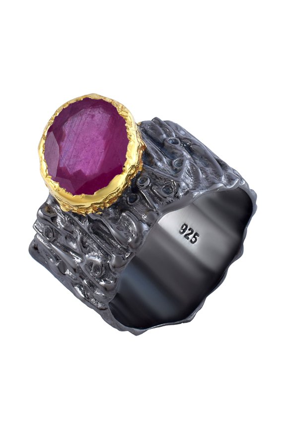 Ruby Gemstone Ring
