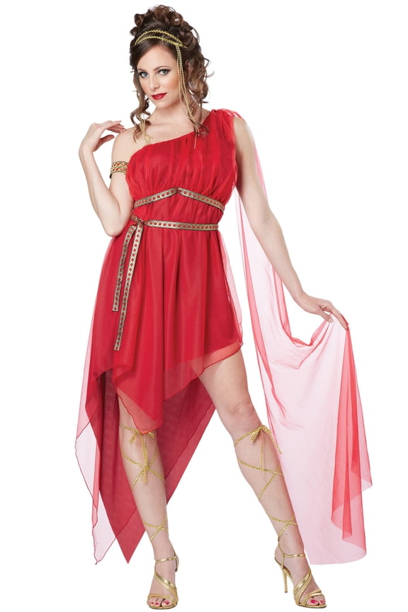 Ruby Goddess Adult Costume | Size 8-10 Female
