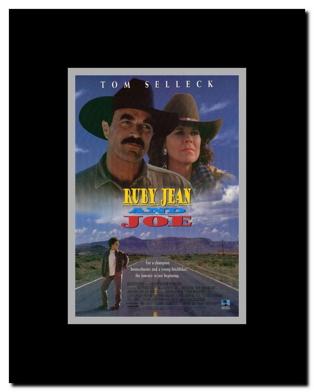 Ruby Jean and Joe Framed Movie Poster