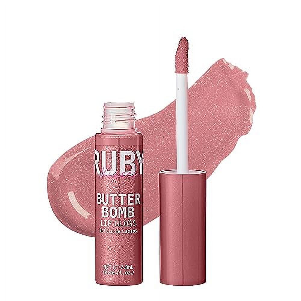 Ruby Kisses Lip Gloss Butter Bomb Gloss NonSticky Lip Gloss Vitamin E