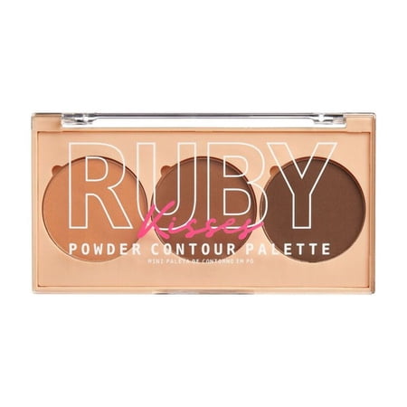 Ruby Kisses Mini Contour Powder Palette To-Go