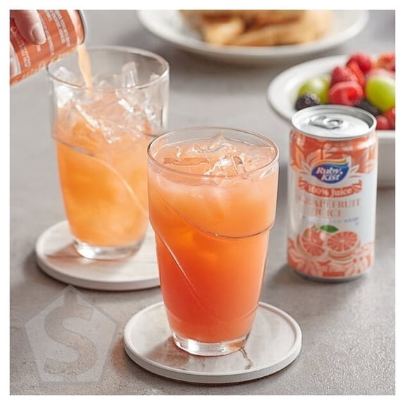 Ruby Kist Grapefruit Juice 7.2 fl. oz. Can - 24/Case
