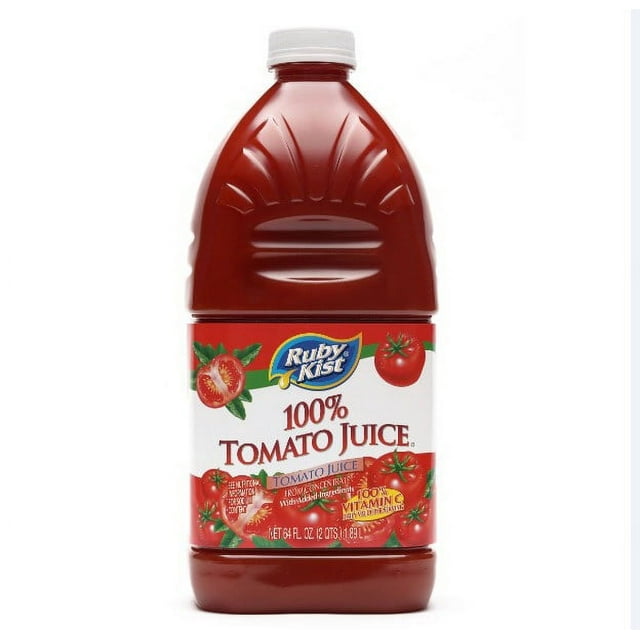 Ruby Kist Tomato Juice, 64 oz - Case of 8