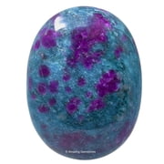 Ruby Kyanite Crystals & Healing Stones - Large Palm Stone Crystals Piedra