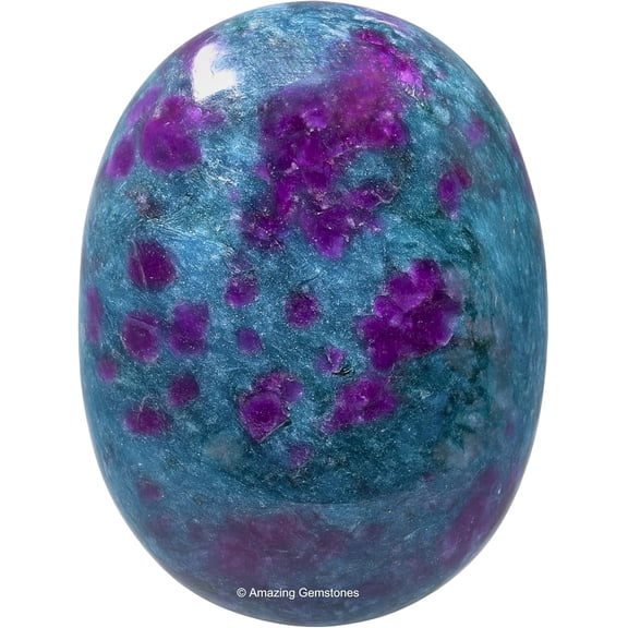 Ruby Kyanite Crystals & Healing Stones - Large Palm Stone Crystals Piedra