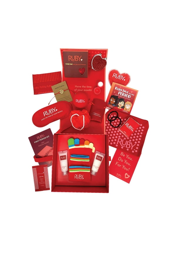 First Period Kit for Girls, Worry-Free Menstruation Kit for Girls, Great for Travel & Celebrations (Extra Small), 1 Item