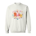 thumbnail image 1 of Ruby Name  Sweatshirt Women -Image by Shutterstock, Female Large, 1 of 4