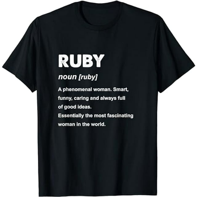Ruby Name T-Shirt
