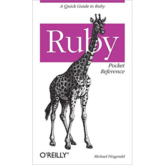 Pre-Owned Ruby Pocket Reference Paperback