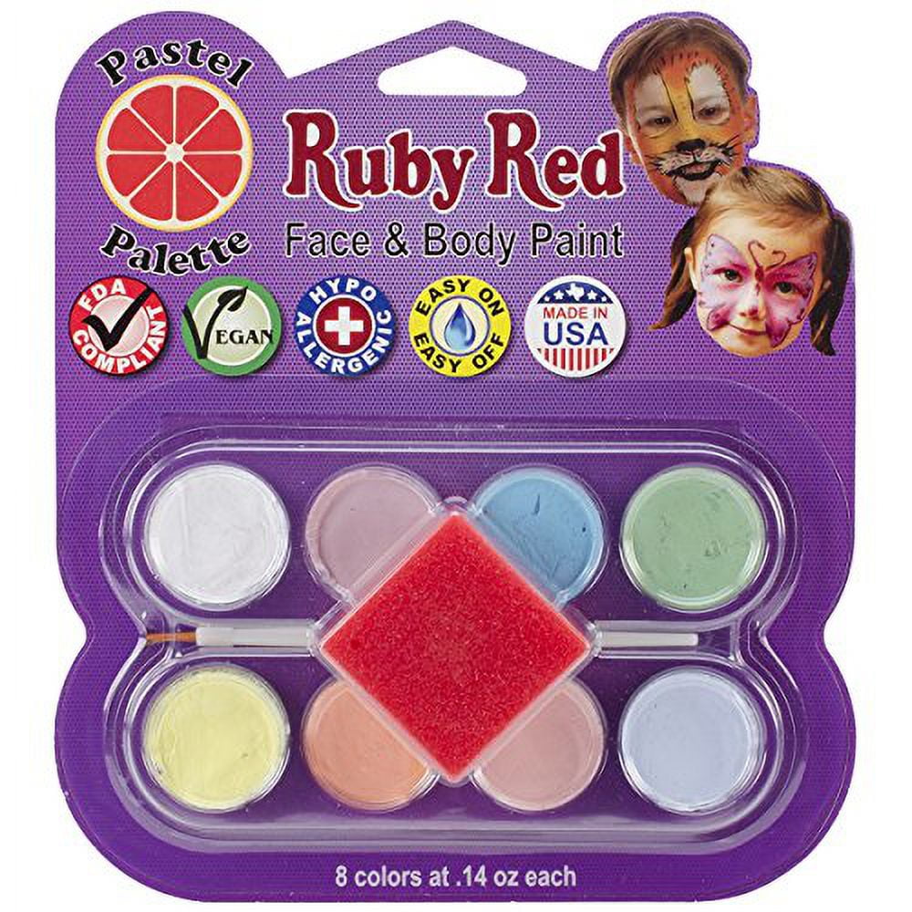 Ruby Red Face Paint KitPastel