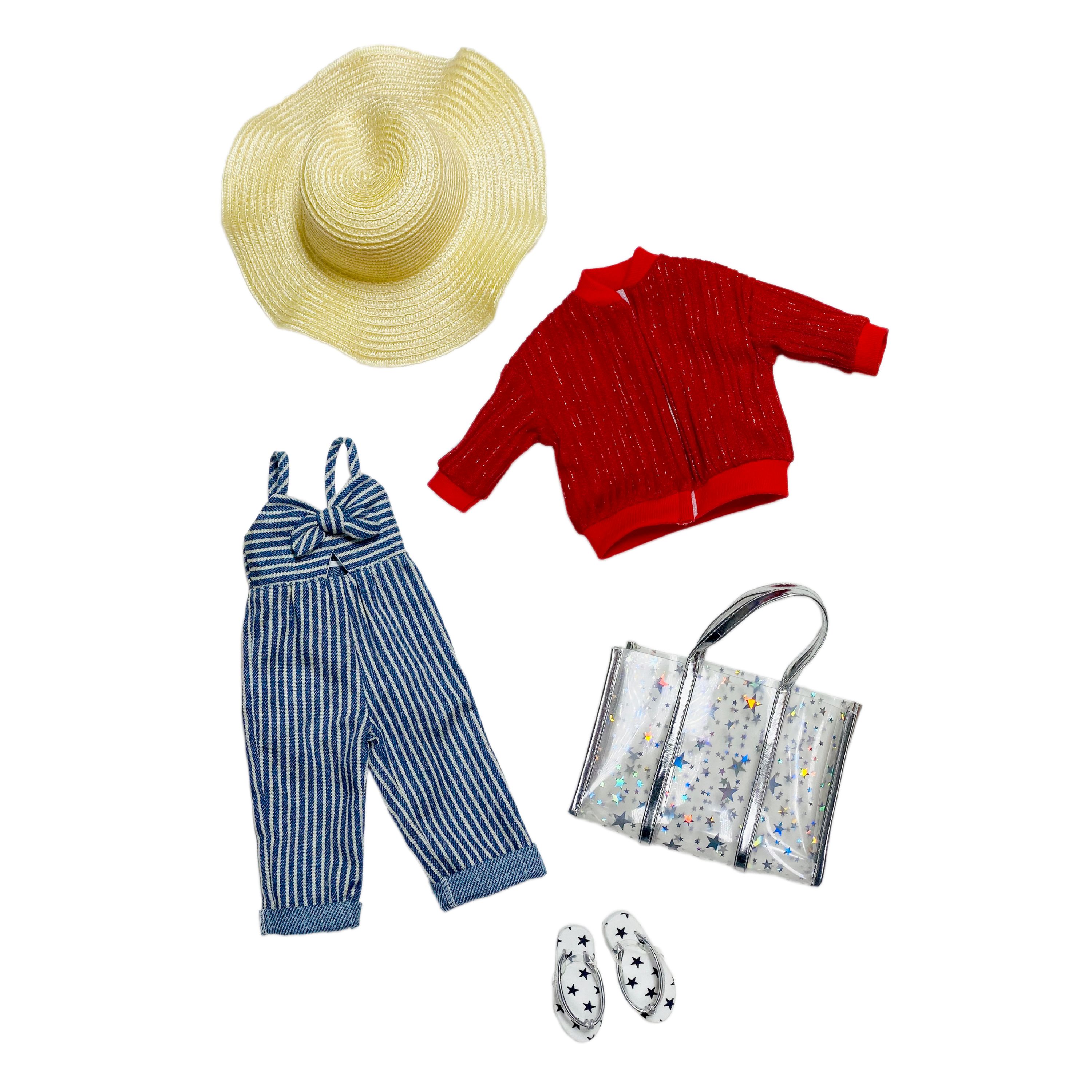 Ruby Red Fashion Friends Picnic in the Park Outfit Set