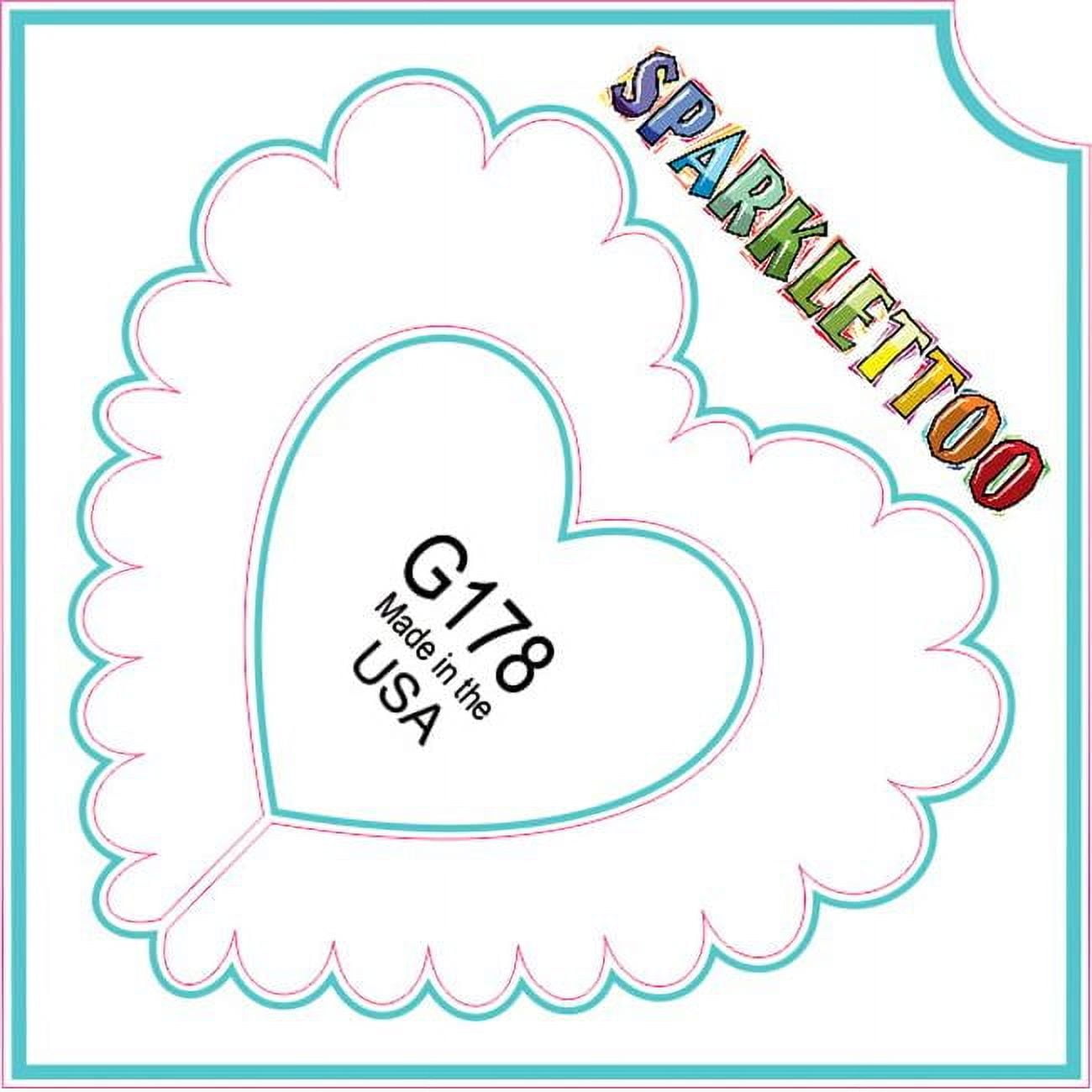Ruby Red Paint G178-2 1.5 x 2.3 x 2.3 in. 2-Ply Heart Lace Design Glitter Tattoo - Pack of 100