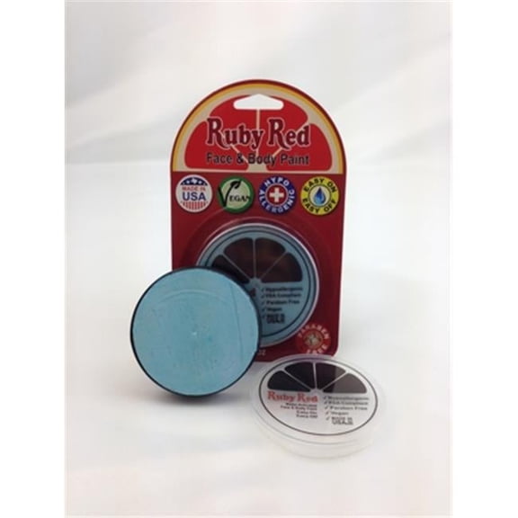 Ruby Red Paints 18MP491 Individual Colors, 18 ml - Pearl Turquoise - P491