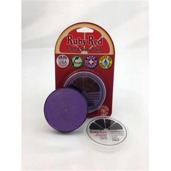 Ruby Red Paints 18MP771 Individual Colors, 18 ml - Pearl Purple - P771