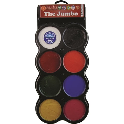 Ruby Red Paints PALJUM The Jumbo Palette - 8 Color - 14 x 6.125 x 0.6 in.