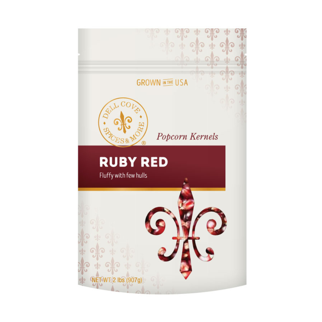 Ruby Red Popcorn Kernels Best Gourmet Popcorn for Home Movie Nights