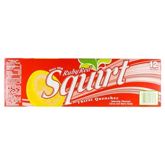 Ruby Red Squirt 12 Pack 12 Ounce Cans