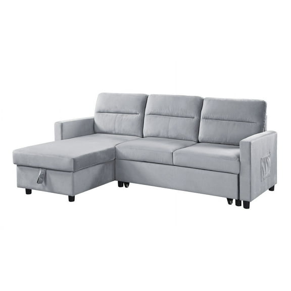 Ruby Reversible Sleeper Sectional Sofa: Convenient, Flexible, and Stylish