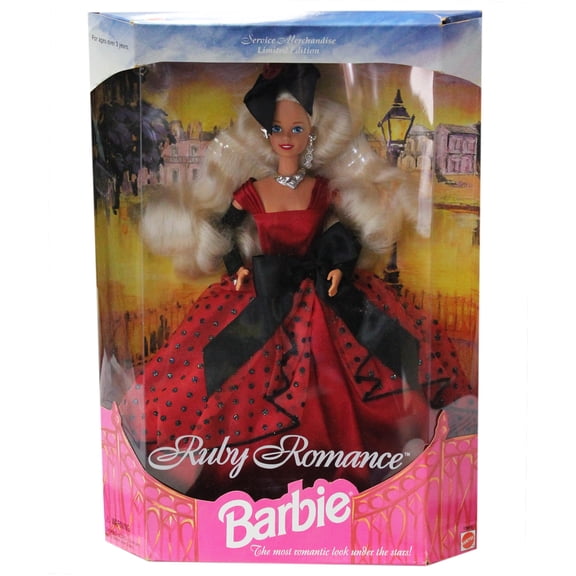 Ruby Romance Barbie Doll Service Merchandise Limited Edition 1995 Mattel 13612