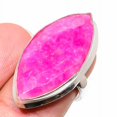 Ruby(Simulated) Gemstone Handmade 925 Sterling Silver Jewelry Ring Size