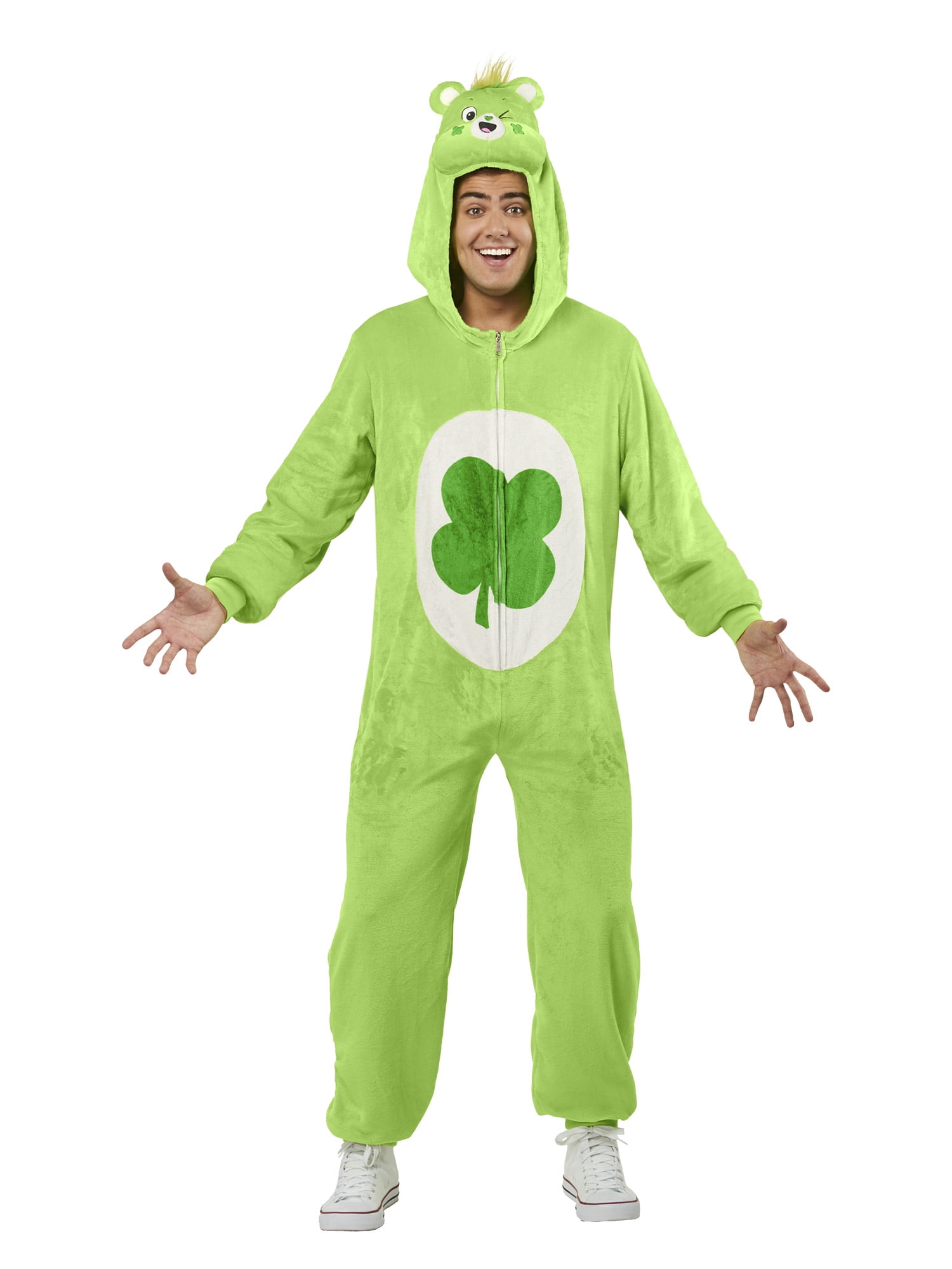 Care Bears Good Luck Bear Adult Onesie Care Bears Good Luck Bear Adult Onesie