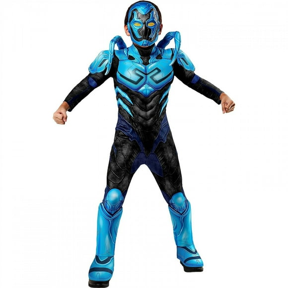 Blue Beetle Costume for Boys by Rubies, Small