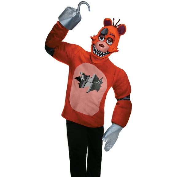 Five Nights at Freddy's: Foxy Costume Top for Adults by Rubies, Men's Small