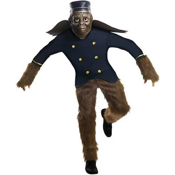 Adults Mens Wizard Oz Great Powerful Deluxe Finley Monkey Costume Large 42-44