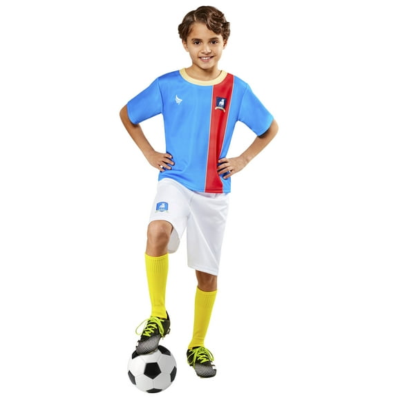 Ted Lasso AFC Richmond Soccer Uniform Costume for Boys by Rubies, Medium