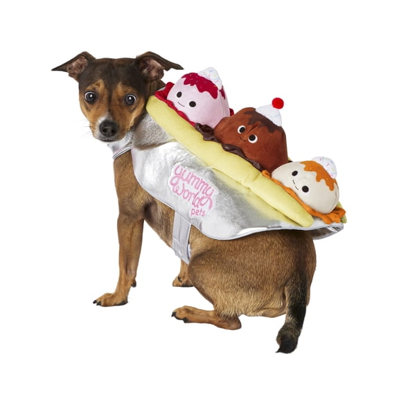 Ruby Slipper Sales Co., LLC Yummy World Banana Split Pet Costume | Large Unisex