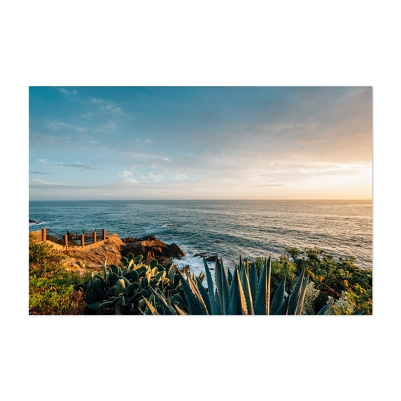 Ruby Street Park - Laguna Beach California Photography Unframed Wall Art Print 8 x 12 inches
