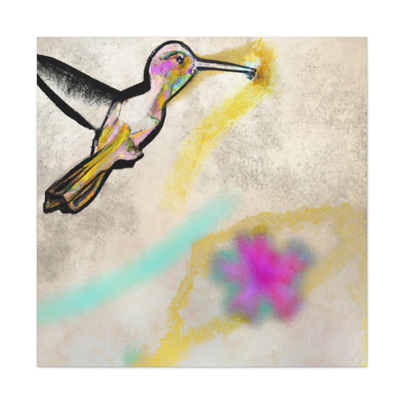 Ruby-Throated Thunderbird - Canvas