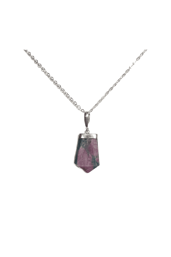 Ruby in Zoisite Necklace