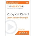 thumbnail image 1 of Pre-Owned Ruby on Rails 3 Live Lessons (Video Training): Learn Rails by Example Paperback, 1 of 1