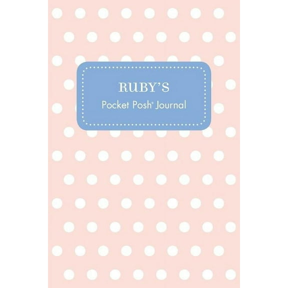 Ruby's Pocket Posh Journal, Polka Dot, (Paperback)