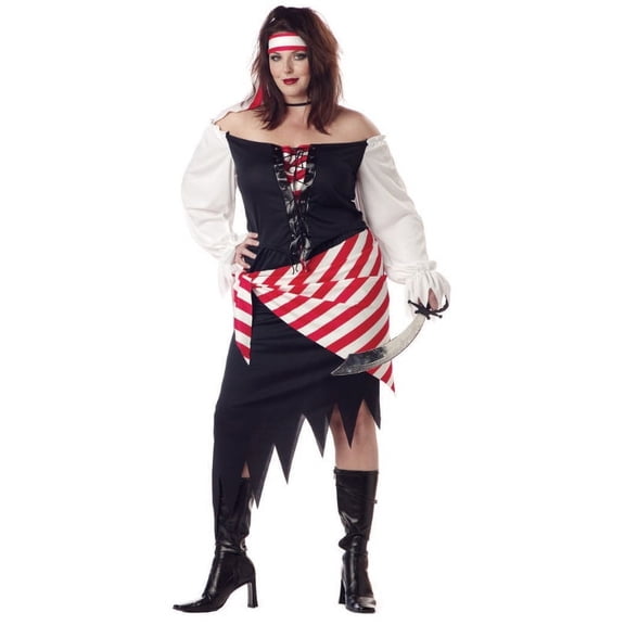 Ruby the Pirate Beauty Plus Size Adult Costume