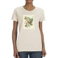 thumbnail image 1 of Ruby-throated Hummingbird T-Shirt Women -John James Audubon Designs, Female Large, 1 of 4