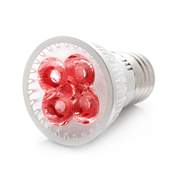 RubyLux All Red LED Bulb - Small - 2nd Generation - 120V for US