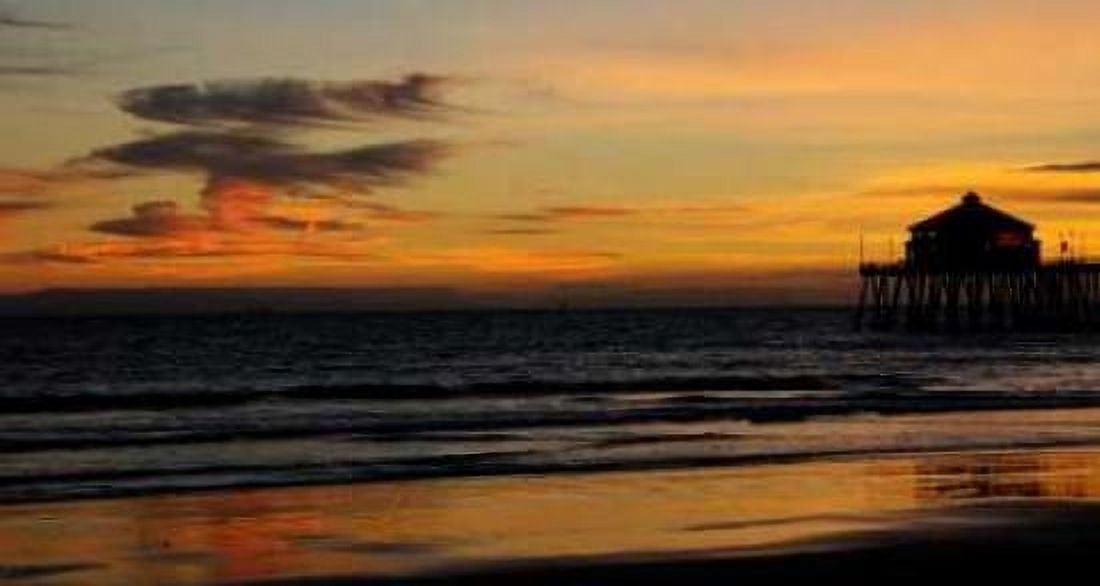Rubys at Sunset Canvas Art - George Johnson (24 x 48)