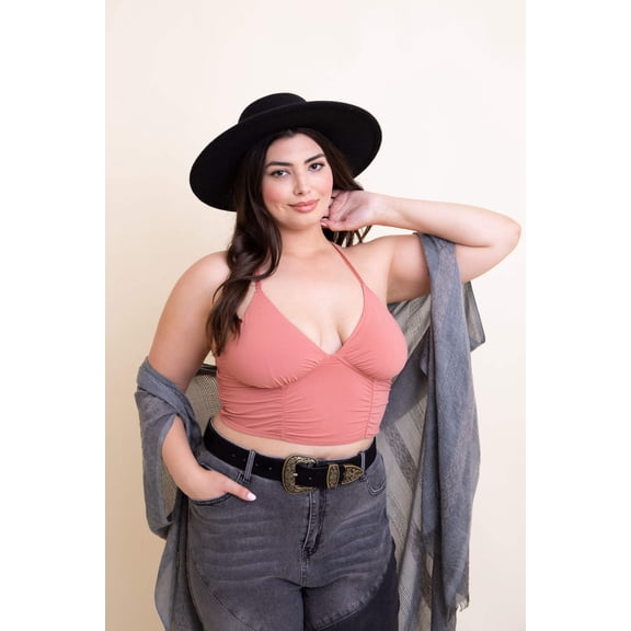 Ruched Bralette Plus