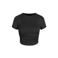 thumbnail image 1 of Ruched Detail Crop Top, 1 of 7