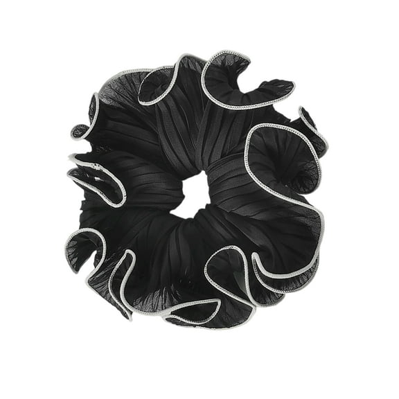 Ruched Scrunchies Thick Oversized Hair Scrunchy Elegant Hair Rope Scrunchy Women Ponytail Holder